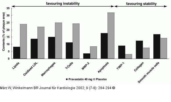 Pravastatin - Plaque