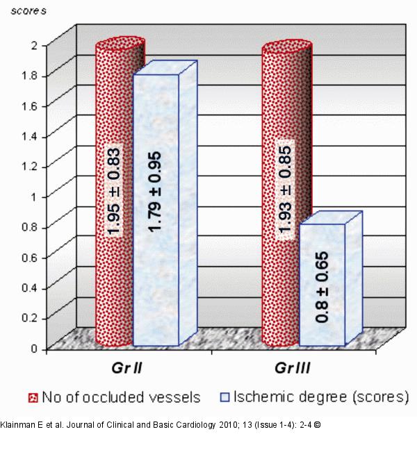 Vessels - Ischemic degree