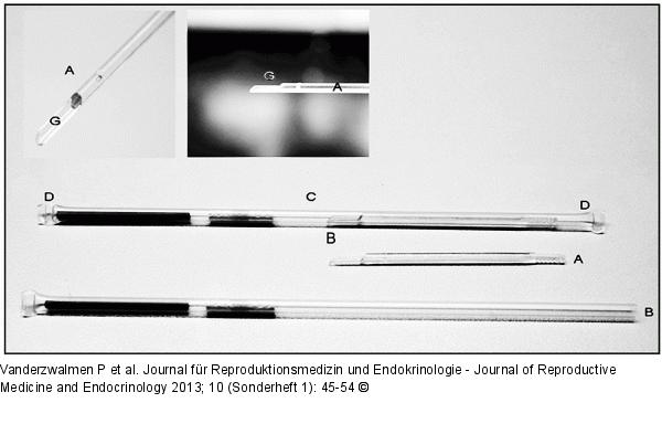 Device for aseptic vitrification