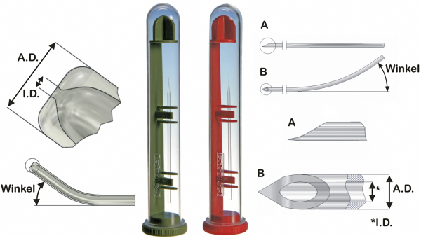 Produkt: Mikropipetten<br>Vertrieb: Lacotect GmbH