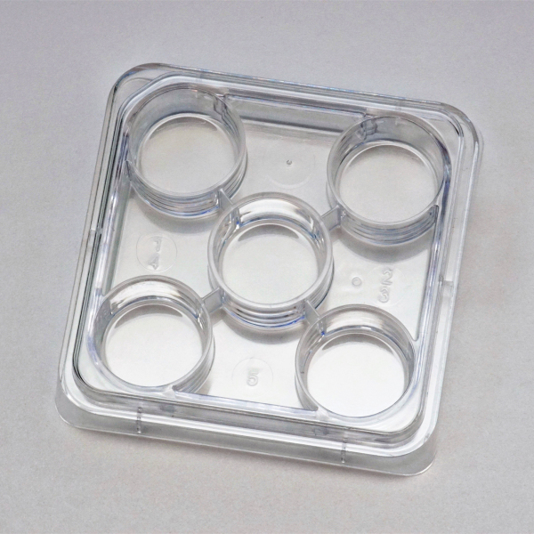 Produkt: Minitüb 5-Well Schale<br>Vertrieb: Minitüb GmbH 