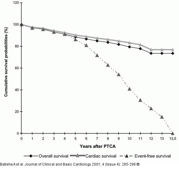 PTCA - Überleben