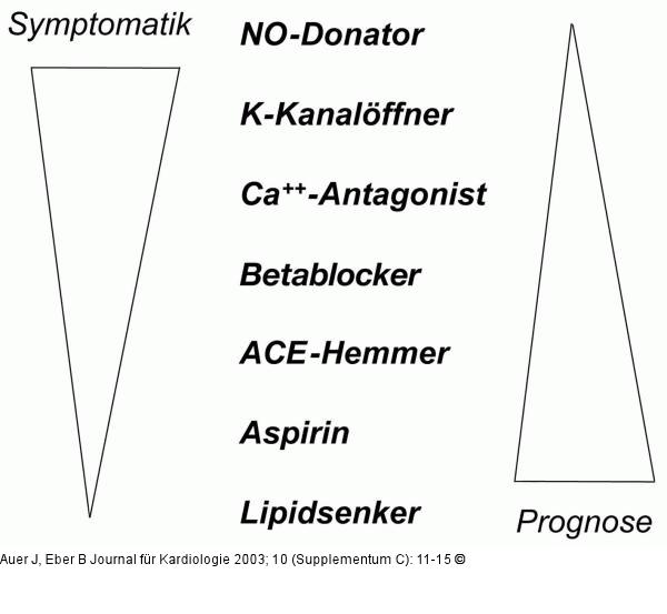 Koronare Herzkrankheit - Therapie