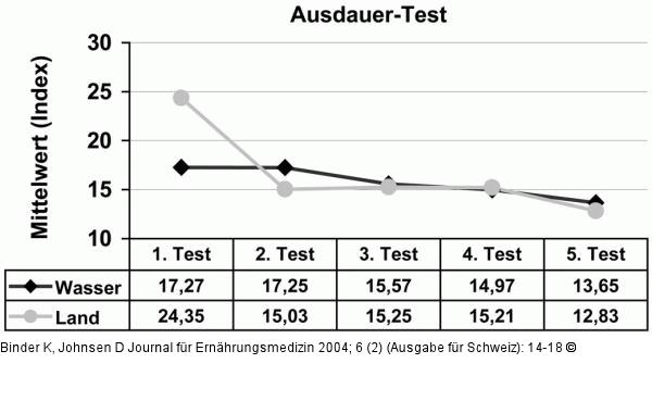 Ausdauertest - Analyse