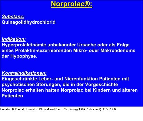 Norprolac(R) - Quinagolid