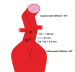 Abb. 8: Hostile-neck-Anatomie 
