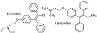 Abbildung 1: Clomifen - Tamoxifen