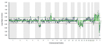 Abbildung 1: Result of an array-CGH analysis