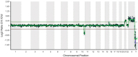 Abbildung 1: Array-CGH-Profil