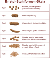 Abbildung 1: Bristol-Stuhlformen-Skala