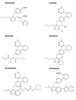 Figure 4: Angiotensin-II-Antagonisten - Strukturformel