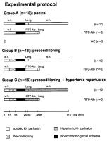 Figure 1: Preconditioning - koronare Mikrozirkulation