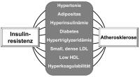 Abbildung 1: Insulinresistenz - Atherosklerose