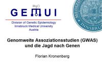 Abbildung 1: GWAS