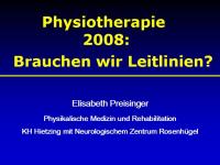 Abbildung 1: Physiotherapie