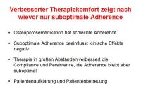 Abbildung 44: Adherence