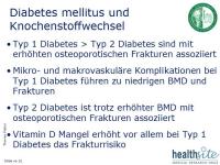 Abbildung 12: Diabetes - Osteoporose