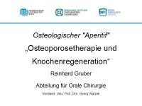 Abbildung 1: Osteoporosetherapie