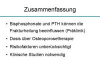 Abbildung 24: Osteoporosetherapie