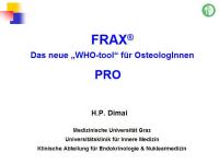 Abbildung 1: FRAX