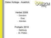 Abbildung 8: Osteokolleg