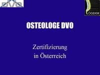Abbildung 1: Osteologe DVO