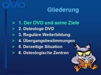 Abbildung 2: Osteologe DVO