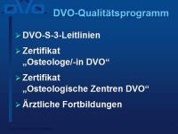 Abbildung 7: Osteologe DVO