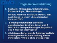Abbildung 14: Osteologe DVO