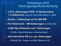 Abbildung 23: Osteologe DVO