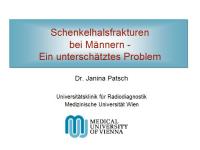 Abbildung 1: Schenkelhalsfraktur