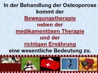 Abbildung 15: K�rperliches Training - Osteoporose