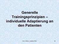 Abbildung 36: K�rperliches Training - Osteoporose