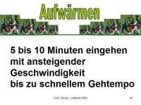 Abbildung 43: K�rperliches Training - Osteoporose