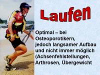 Abbildung 58: K�rperliches Training - Osteoporose