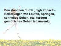 Abbildung 71: K�rperliches Training - Osteoporose
