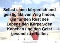 Abbildung 76: K�rperliches Training - Osteoporose