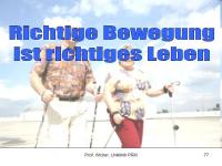 Abbildung 77: K�rperliches Training - Osteoporose