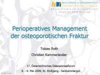 Abbildung 1: Osteoporotische Fraktur