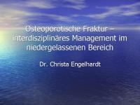 Abbildung 1: Osteoporotische Fraktur