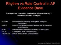 Abbildung 16: Rhythmus- vs. Frequenzkontrolle