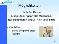 Abbildung 20: Weitere protektive M�glichkeiten