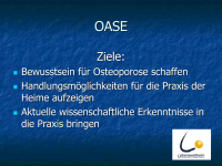 Abbildung 14: OASE