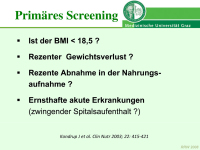 Abbildung 18: Ern�hrung - alter Mensch