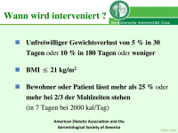 Abbildung 21: Ern�hrung - alter Mensch