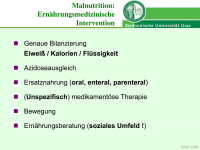 Abbildung 24: Ern�hrung - alter Mensch