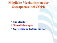 Abbildung 28: COPD - Osteoporose