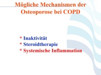 Abbildung 37: COPD - Osteoporose