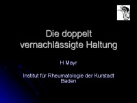 Abbildung 1: K�rperhaltung