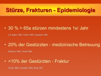 Abbildung 6: Sturzrisiko - Frakturrisiko